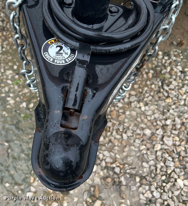 image for item KC9990 2017 Doolittle  enclosed cargo trailer