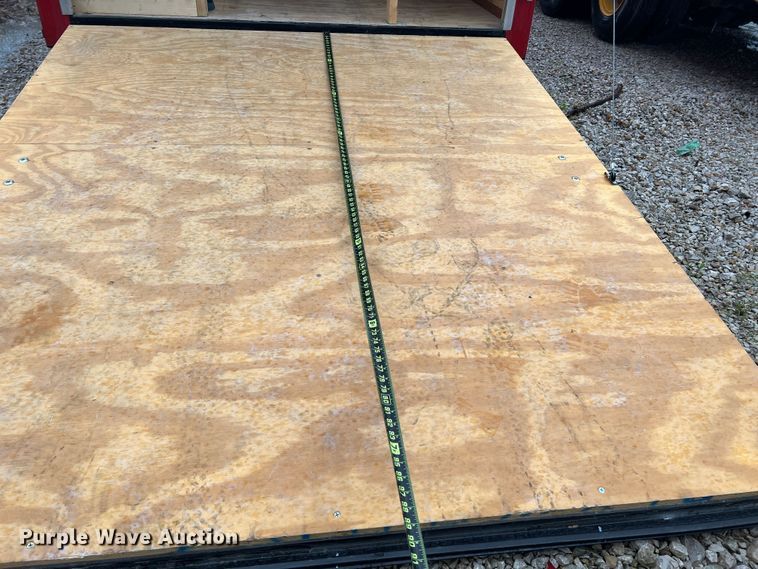 image for item KC9990 2017 Doolittle  enclosed cargo trailer