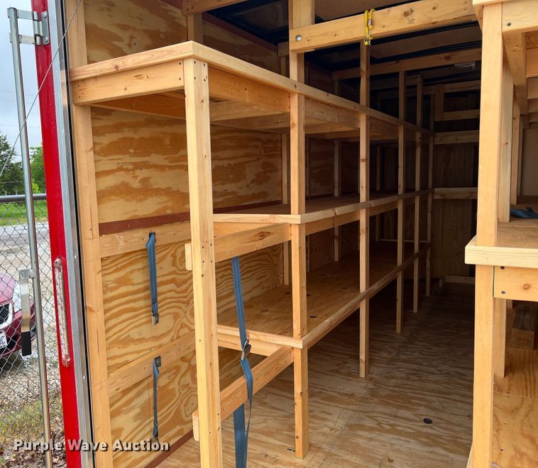 image for item KC9990 2017 Doolittle  enclosed cargo trailer