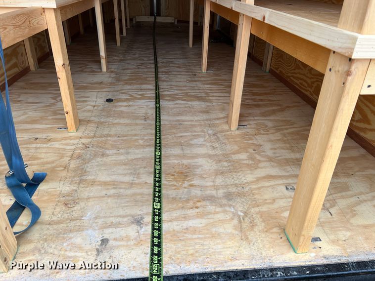 image for item KC9990 2017 Doolittle  enclosed cargo trailer