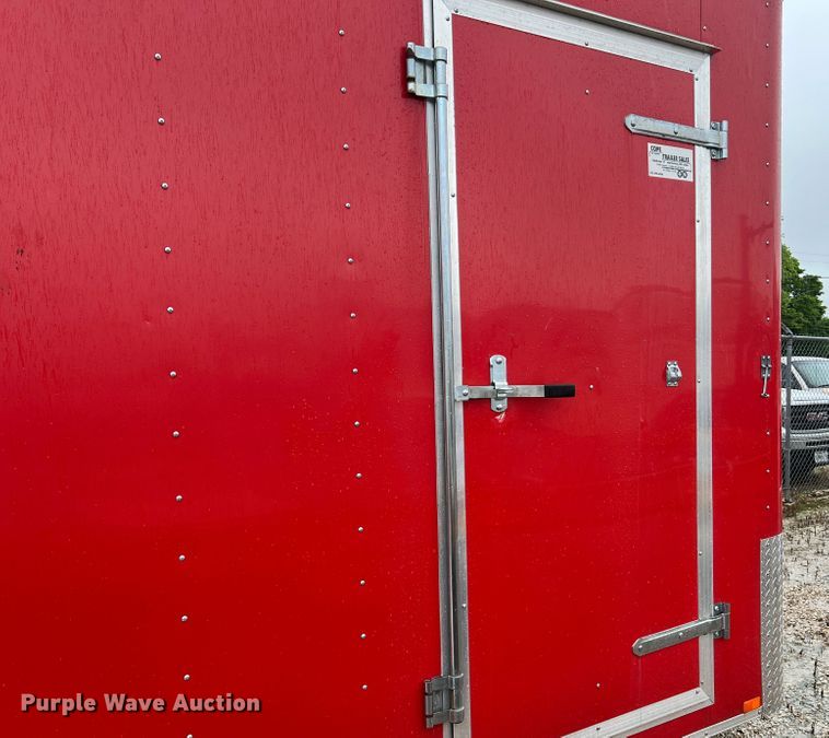 image for item KC9990 2017 Doolittle  enclosed cargo trailer