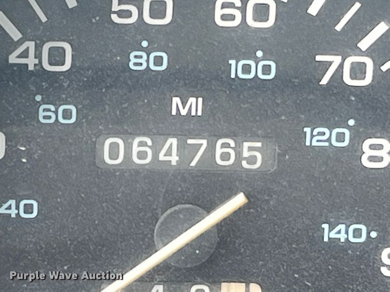 image for item KN9536 1992 Dodge D350  flatbed pickup truck