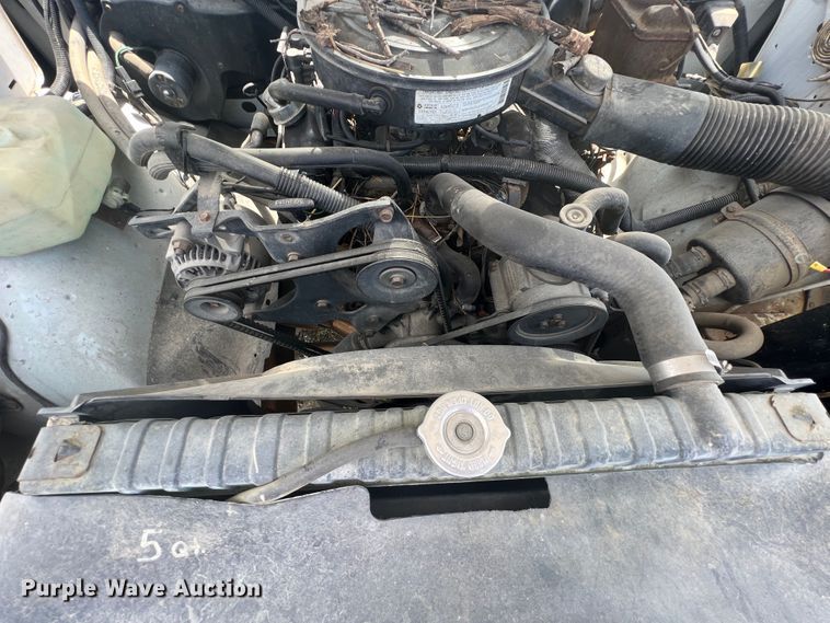 image for item KN9536 1992 Dodge D350  flatbed pickup truck