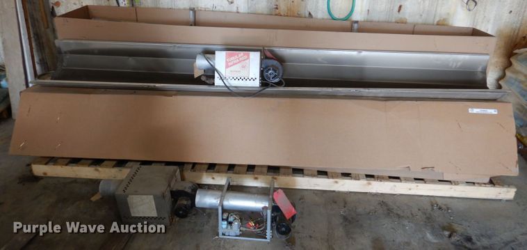 image for item KN9825 Reznor  infra-red tube heater