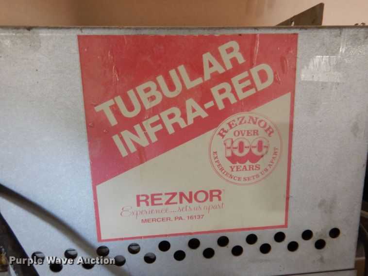image for item KN9825 Reznor  infra-red tube heater