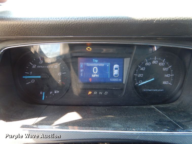 image for item KN9827 2014 Ford Taurus Police Interceptor