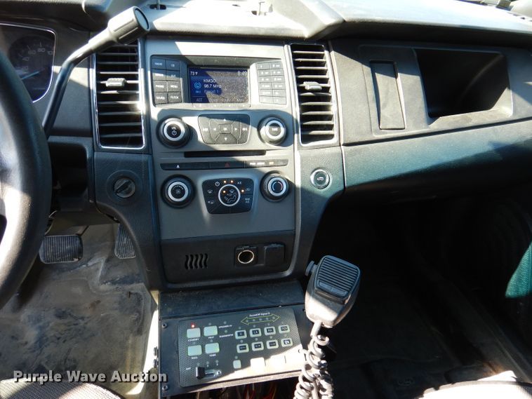 image for item KN9827 2014 Ford Taurus Police Interceptor