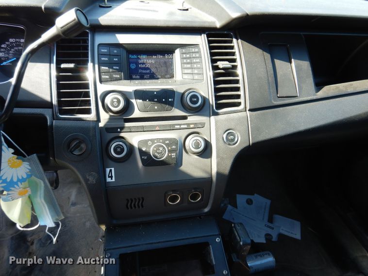 image for item KN9828 2013 Ford Taurus Police Interceptor