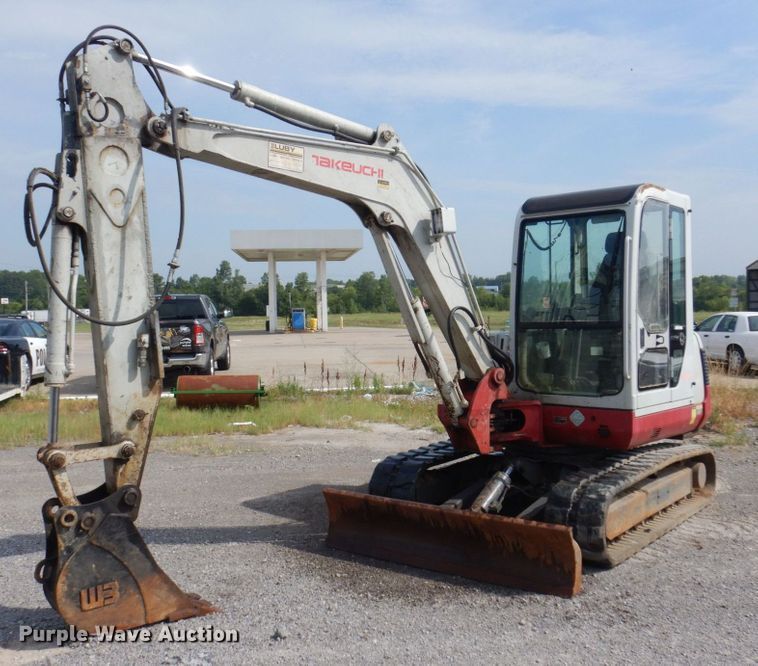 image for item KR9190 2007 Takeuchi TB145  mini excavator