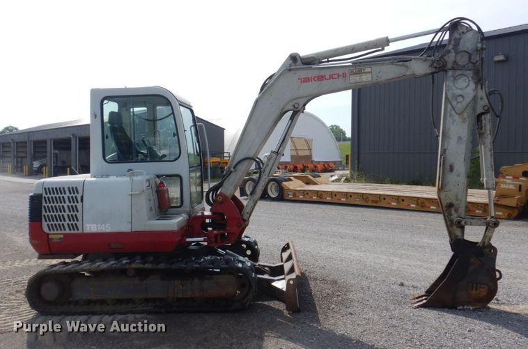 image for item KR9190 2007 Takeuchi TB145  mini excavator