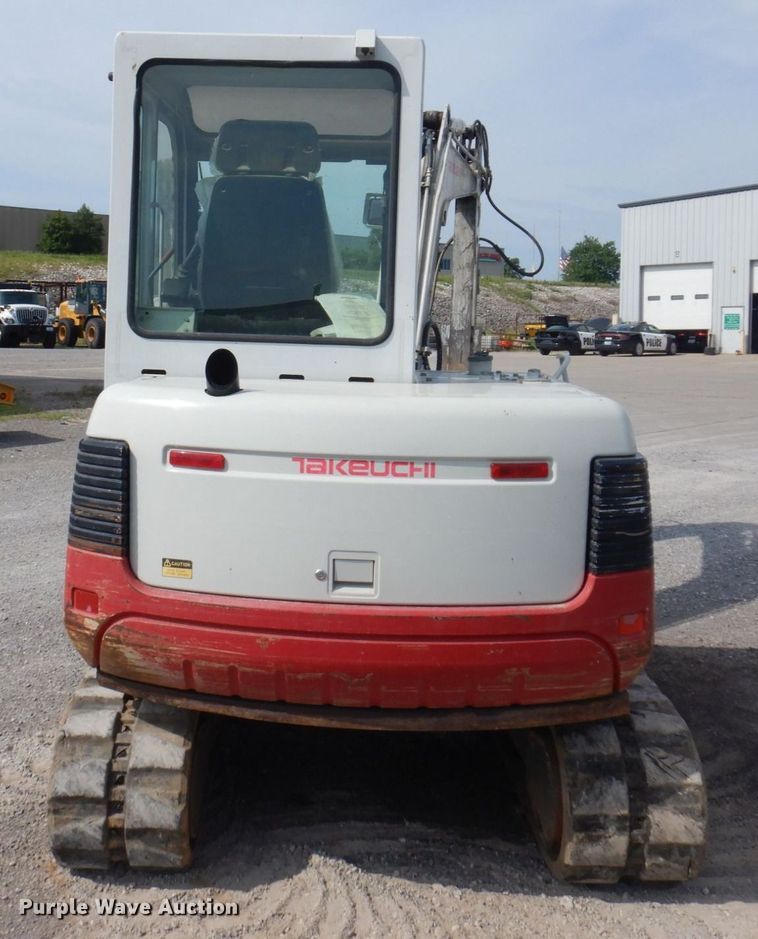 image for item KR9190 2007 Takeuchi TB145  mini excavator