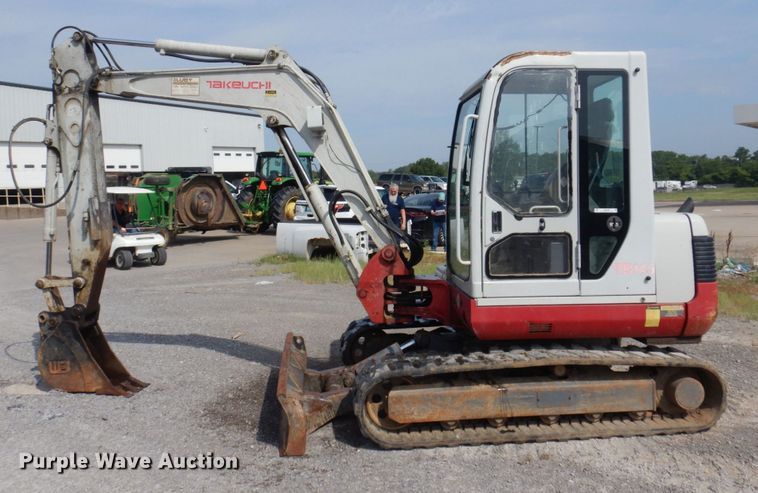 image for item KR9190 2007 Takeuchi TB145  mini excavator