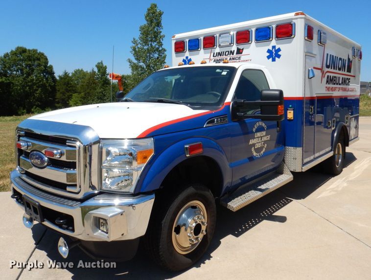 image for item KR9213 2015 Ford F350 Super Duty XLT  ambulance