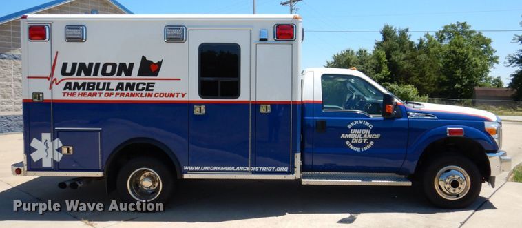 image for item KR9213 2015 Ford F350 Super Duty XLT  ambulance
