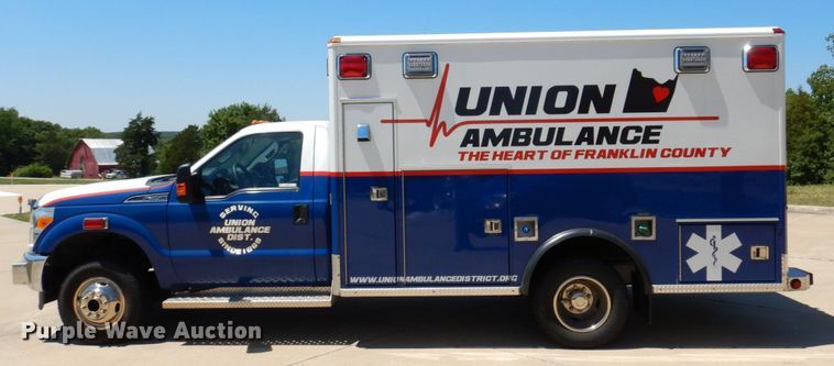 image for item KR9213 2015 Ford F350 Super Duty XLT  ambulance