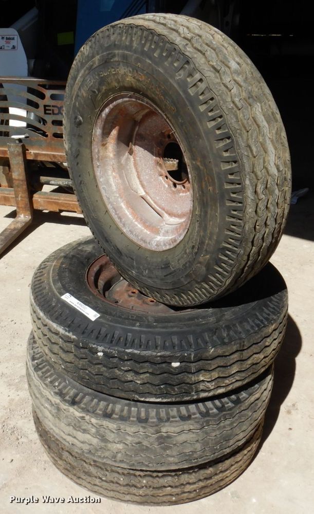 image for item KR9222 (4) 7.50-16LT tires