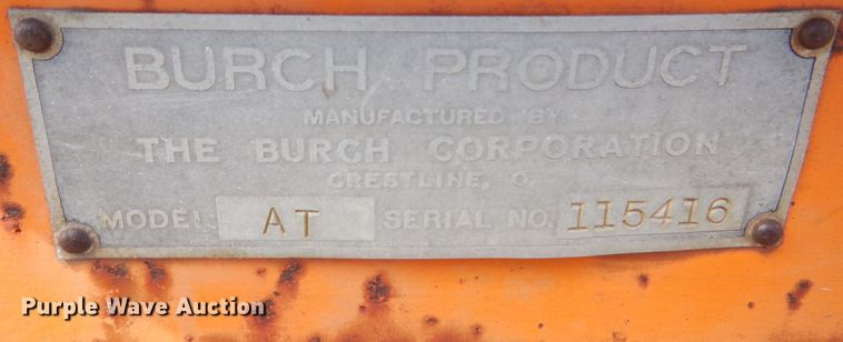 image for item KR9224 Burch AT  road maintainer