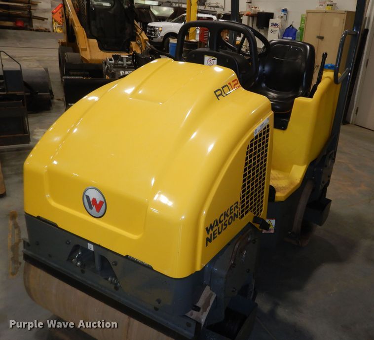 image for item KS9671 Wacker Neuson RD12  double drum vibratory roller
