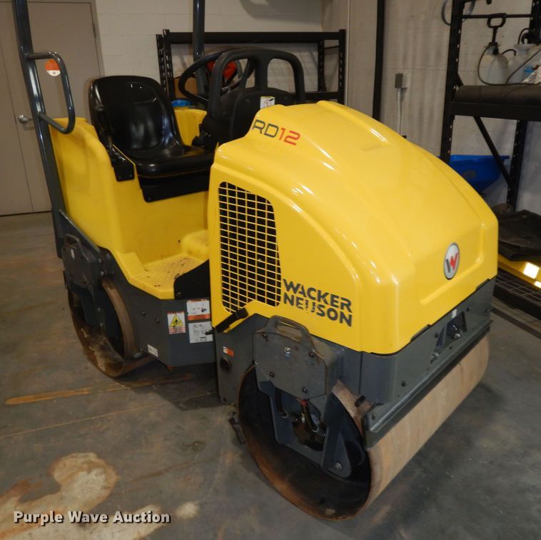 image for item KS9671 Wacker Neuson RD12  double drum vibratory roller