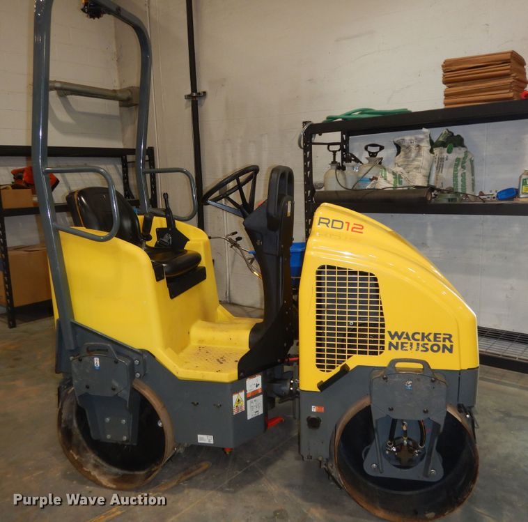 image for item KS9671 Wacker Neuson RD12  double drum vibratory roller