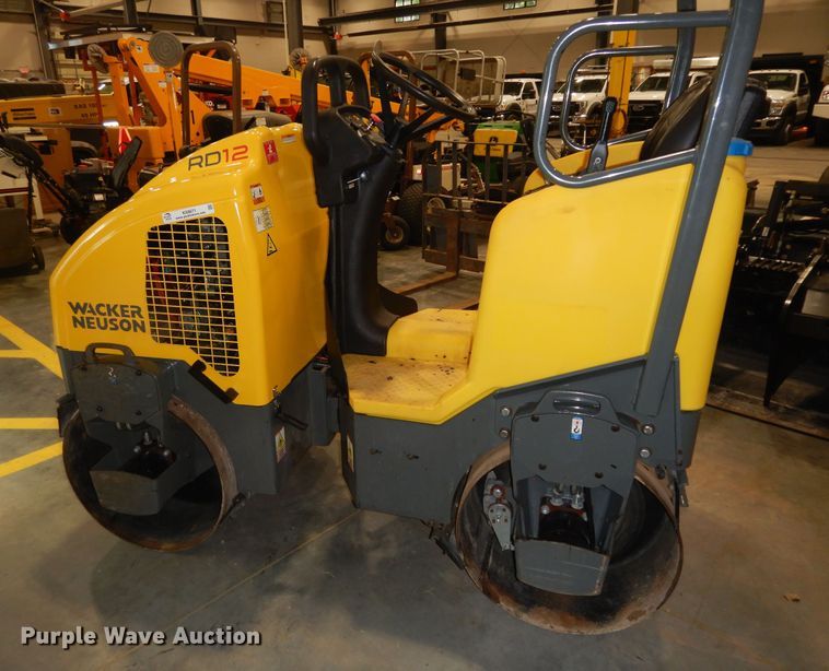 image for item KS9671 Wacker Neuson RD12  double drum vibratory roller