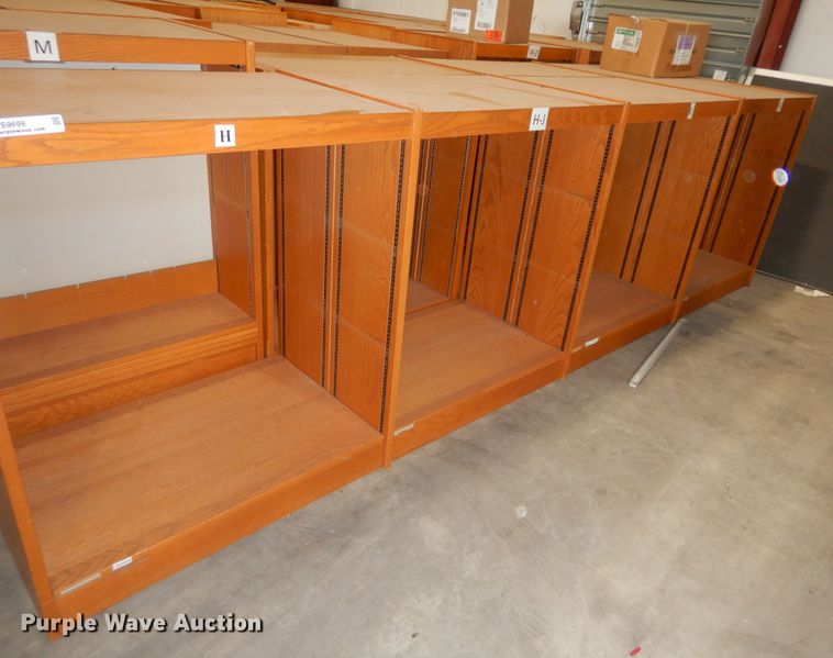 image for item KS9699 Approximately 24 library shelving units