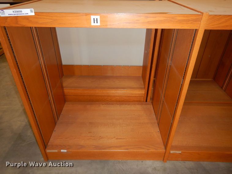 image for item KS9699 Approximately 24 library shelving units