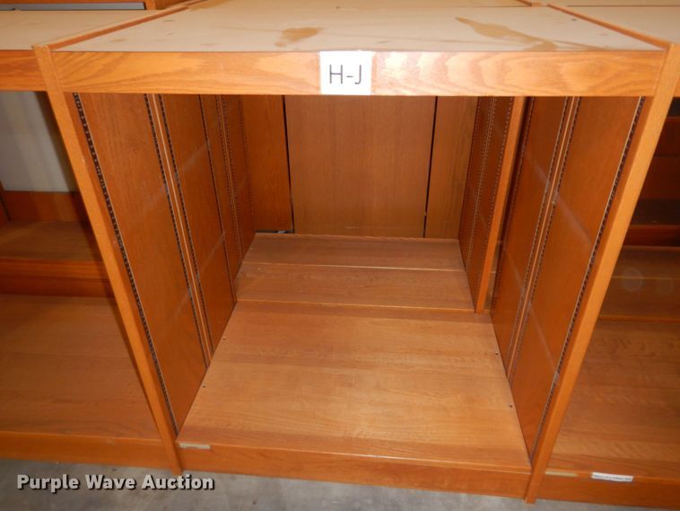image for item KS9699 Approximately 24 library shelving units