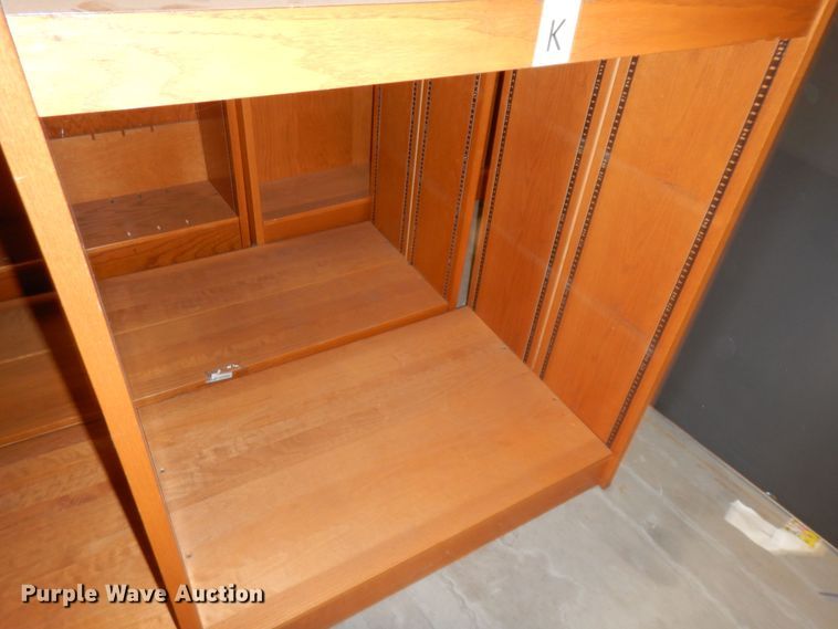 image for item KS9699 Approximately 24 library shelving units