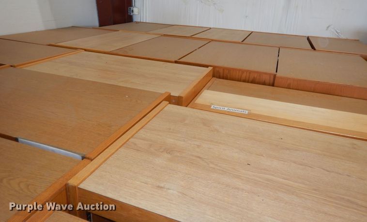 image for item KS9699 Approximately 24 library shelving units