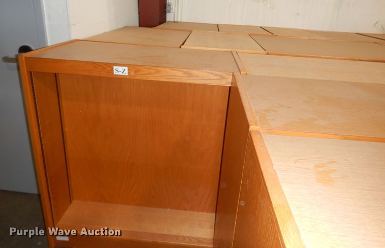 image for item KS9699 Approximately 24 library shelving units