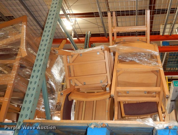 image for item KS9701 Approximately 60 wood chairs