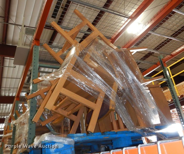 image for item KS9701 Approximately 60 wood chairs