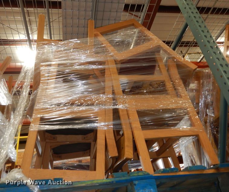 image for item KS9701 Approximately 60 wood chairs