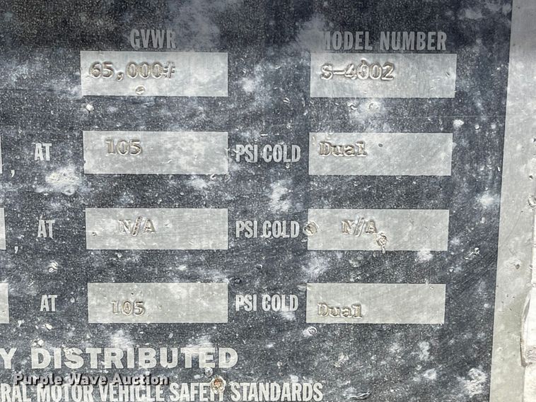 image for item LF9128 2007 Corn Belt S-4002  bottom dump trailer