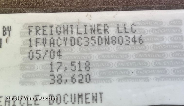 image for item LF9130 2005 Freightliner Business Class M2  dump truck