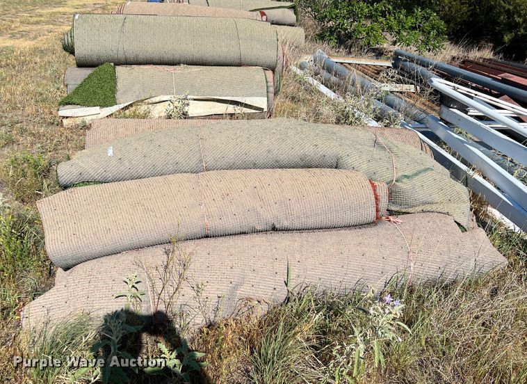 image for item LI9291 (3) rolls of artificial turf
