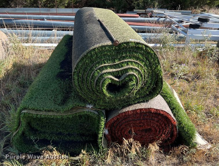 image for item LI9292 (3) rolls of artificial turf