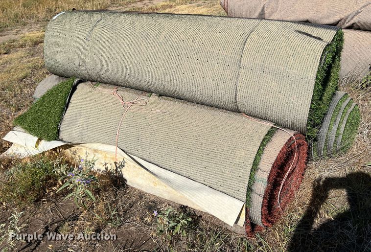 image for item LI9292 (3) rolls of artificial turf
