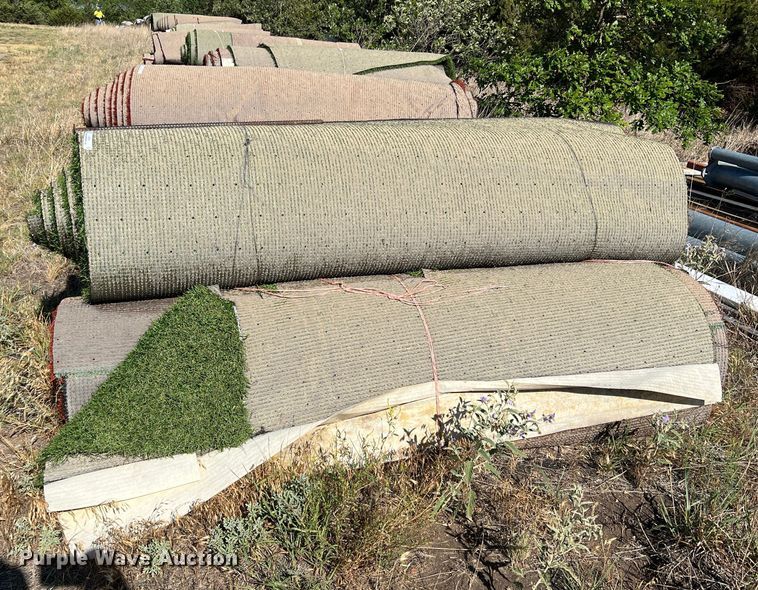 image for item LI9292 (3) rolls of artificial turf