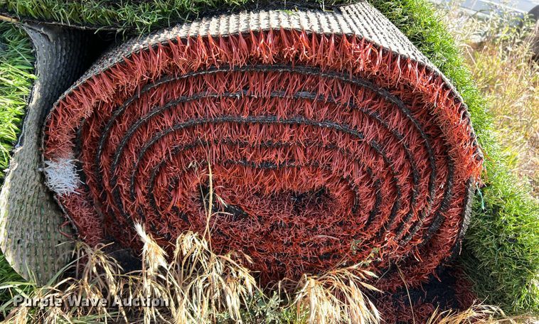 image for item LI9292 (3) rolls of artificial turf