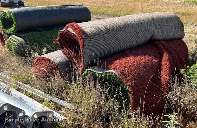 image for item LI9293 (3) rolls of artificial turf