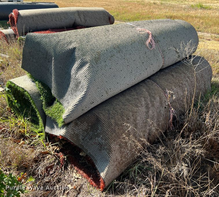 image for item LI9294 (3) rolls of artificial turf