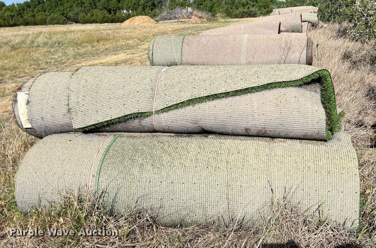 image for item LI9294 (3) rolls of artificial turf