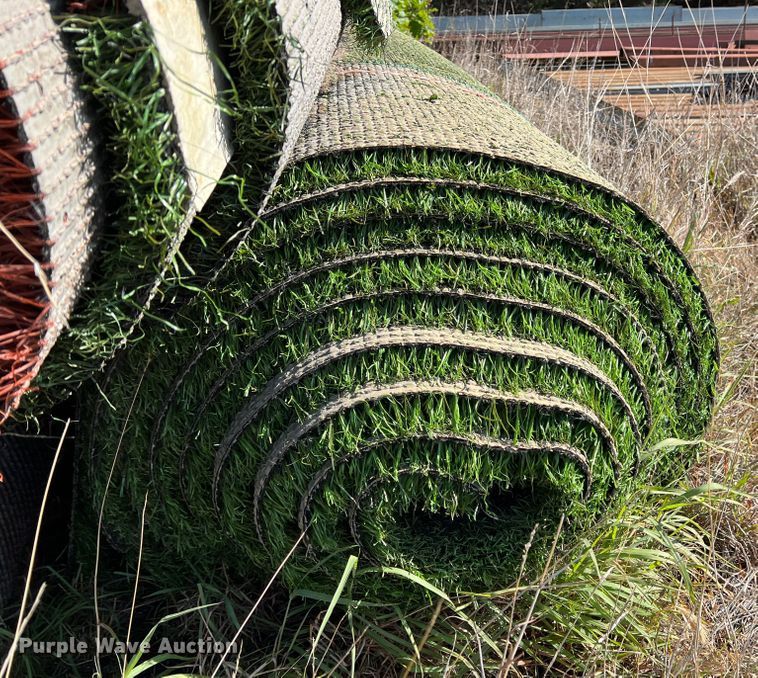 image for item LI9294 (3) rolls of artificial turf