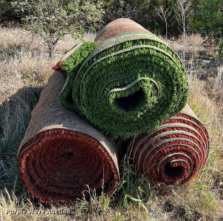 image for item LI9295 (3) rolls of artificial turf