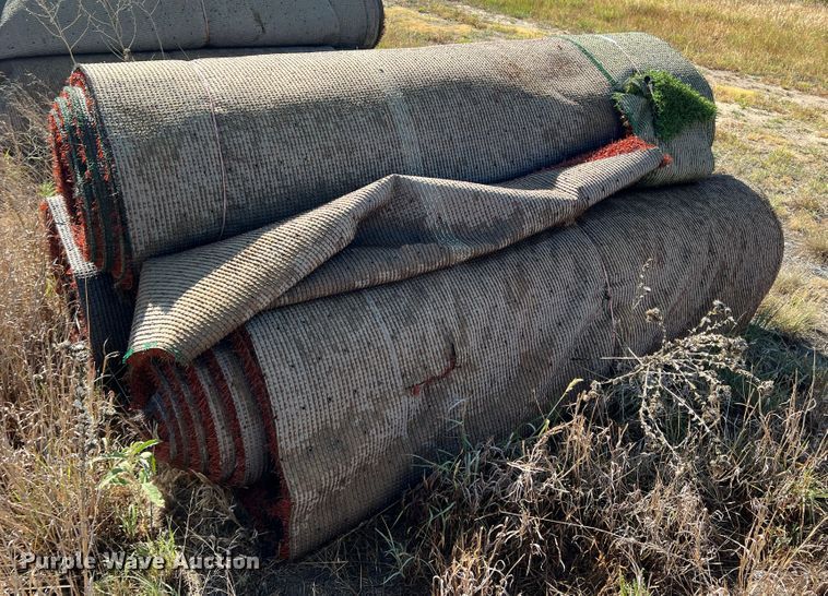 image for item LI9295 (3) rolls of artificial turf