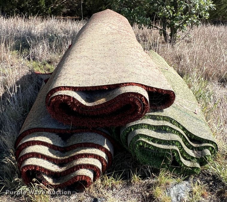image for item LI9297 (3) rolls of artificial turf