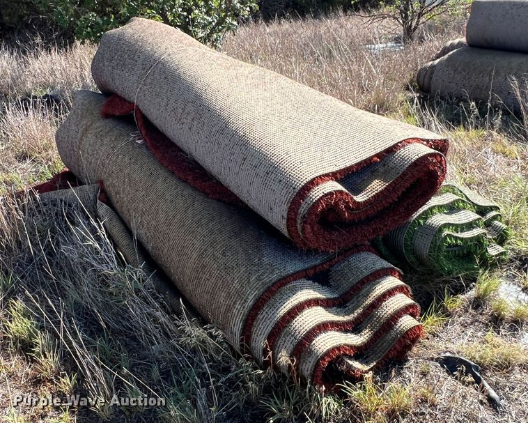 image for item LI9297 (3) rolls of artificial turf