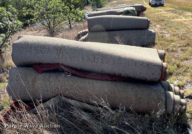 image for item LI9297 (3) rolls of artificial turf